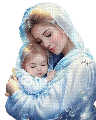 Mother and child - gratis png
