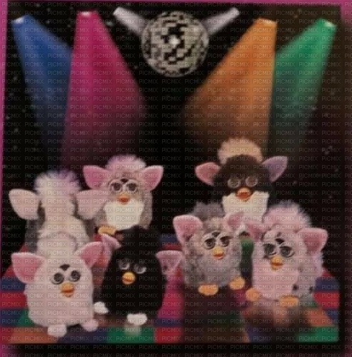 Furby party - 無料png