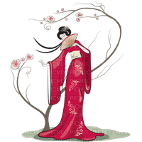 Mulher Japonesa - nemokama png