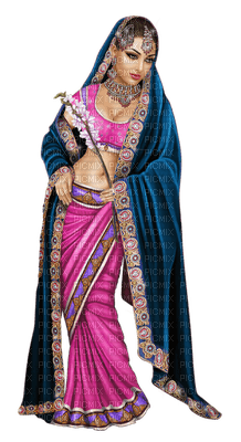 woman India bp - png grátis