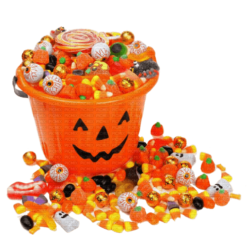 candy bucket - PNG gratuit