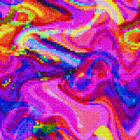 rainbow pixel background - GIF animado gratis