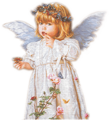 Kaz_Creations Baby Enfant Child Girl  Angel - gratis png