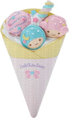 Little Twin Stars crepe - Free PNG
