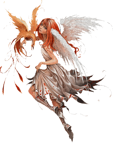 angel ange engel fantasy femme woman frau tube human person people gif glitter manga girl fille anime animation - Bezmaksas animēts GIF