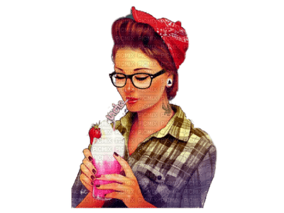 woman with reading glasses bp - бесплатно png