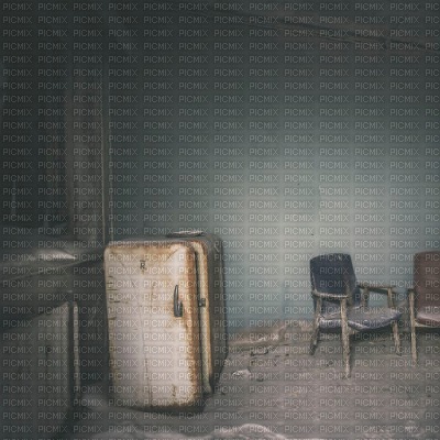 Abandoned Fridge Background - ücretsiz png