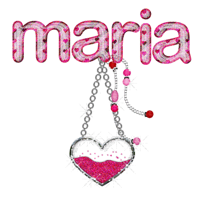 Name. Maria - GIF animado gratis