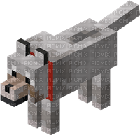 chien minecraft - PNG gratuit