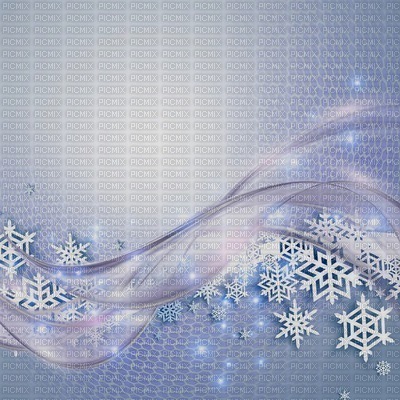 Background Winter Blue Stars  - Bogusia - 無料png