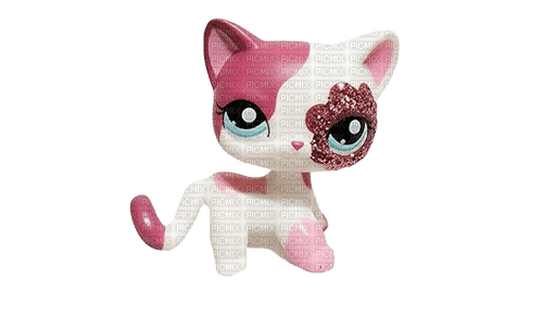 Glitter Cat LPS - безплатен png