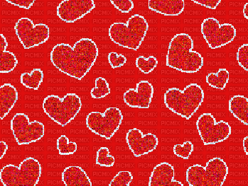 Red Hearts - Ingyenes animált GIF