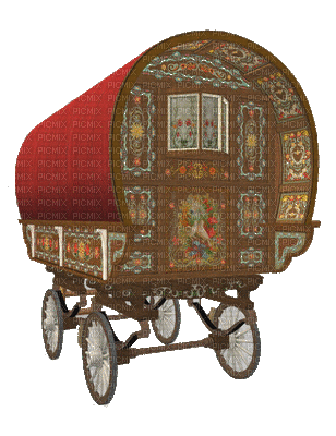 wóz cygański-tube - Бесплатный анимированный гифка