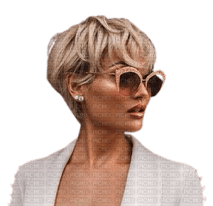 maj portrait femme lunettes - besplatni png