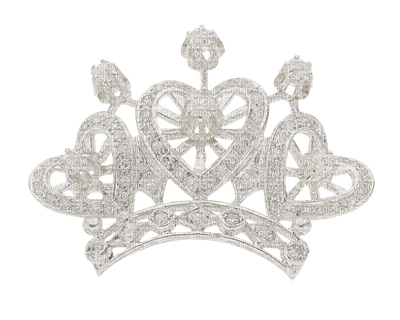 Kaz_Creations White Deco Colours Crown - Free PNG