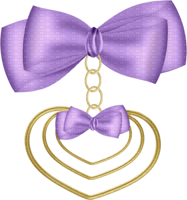 Kaz_Creations Deco Ribbons Bows Heart Love Hanging Dangly Things  Colours - zadarmo png