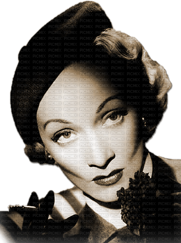 soave woman vintage Marlene Dietrich sepia - 免费PNG