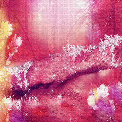 pink fantasy glitter forest magic - Bezmaksas animēts GIF