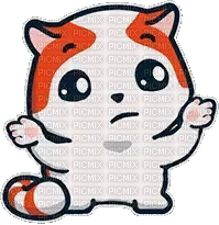 Marsey the Cat Shrugging - GIF animate gratis