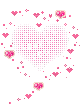 i love you hearts - Безплатен анимиран GIF