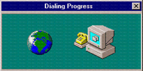 dialing progress - GIF animé gratuit