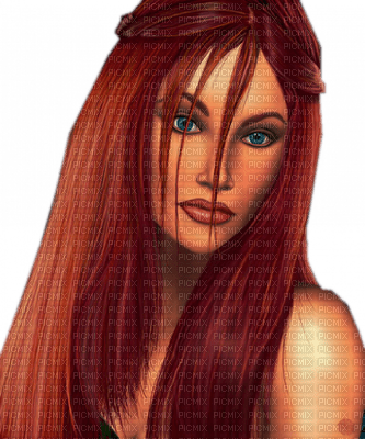 femme rousse.Cheyenne63 - png gratuito