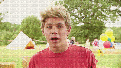 Niall et son bisou - Free animated GIF