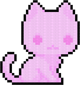 pixel cat - ilmainen png