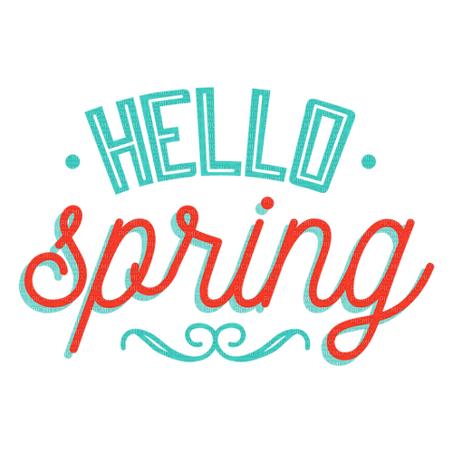 Spring Text - Bogusia - ingyenes png