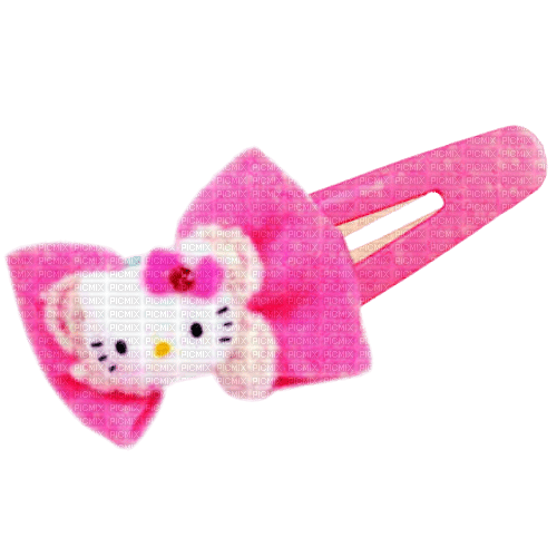 hello kitty hair clip - bezmaksas png