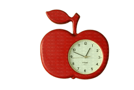 apple clock - безплатен png