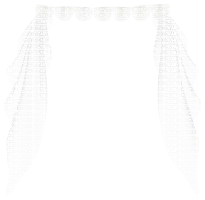 white curtain - PNG gratuit
