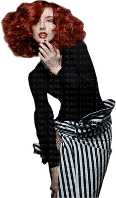 Kaz_Creations Women Woman Femme RedHead Red Head - bezmaksas png