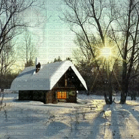 liikenimaatio, maisema, landscape, talvi winter - Besplatni animirani GIF
