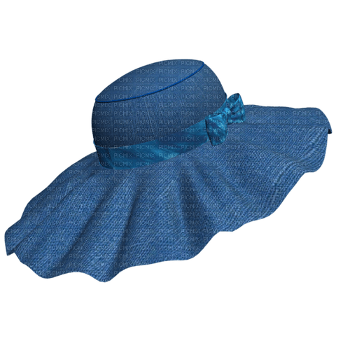 Jeans Hat Blue - Bogusia - Free PNG