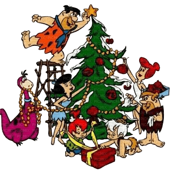 Flinstones Christmas - zdarma png