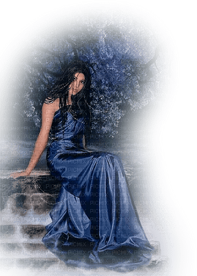 mujer con paraguas by EstrellaCristal - PNG gratuit