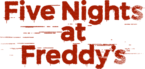 Five Nights at Freddys Logo - png grátis