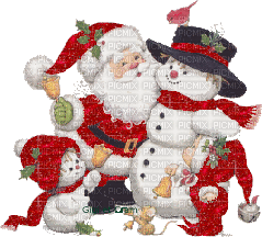 Babbo Natale - GIF animate gratis