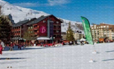station de ski - png grátis