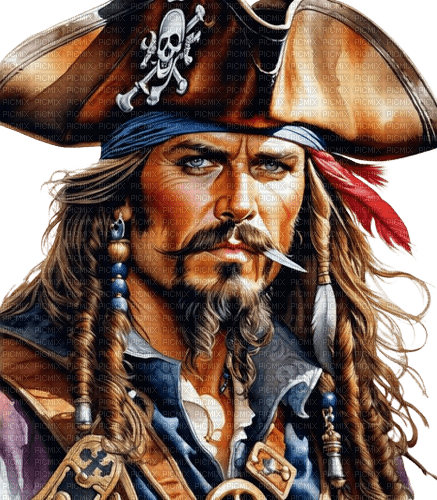 piraten, pirat - zdarma png
