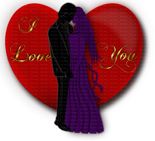 Kaz_Creations Silhouette-Couple-Love - ingyenes png