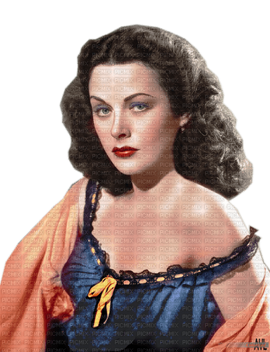 Rena Hedy Lamarr Vintage Woman Frau - Free PNG