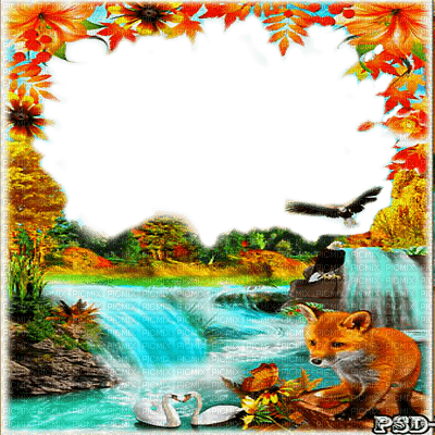 autumn frame by nataliplus - zadarmo png