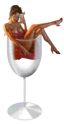 Kaz_Creations Drink Cocktail Deco Woman Femme - 免费PNG