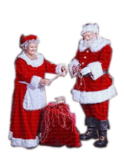 Rena Christmas Weihnachten Santa Woman nikolaus - png ฟรี