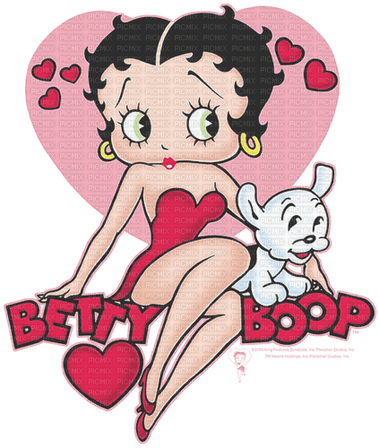 betty boop valentine - nemokama png