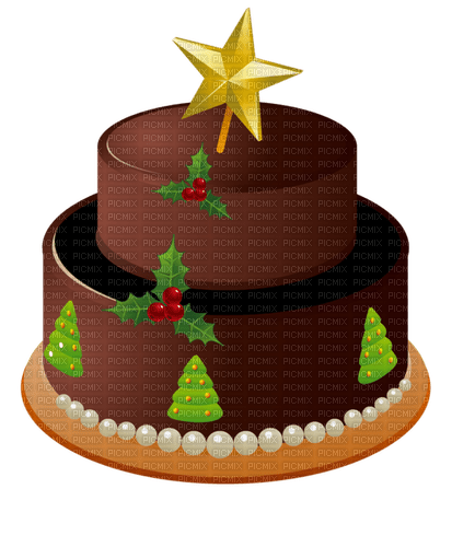 Christmas Cake - фрее пнг