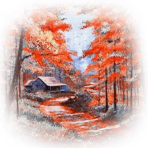 soave background transparent autumn vintage forest - gratis png