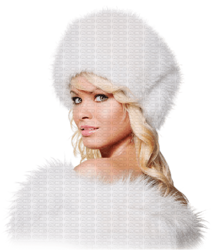 kikkapink winter woman hat white - ücretsiz png